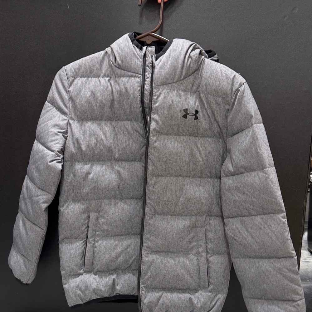 Under Armour Men's Heather Gray Puffer Jacket